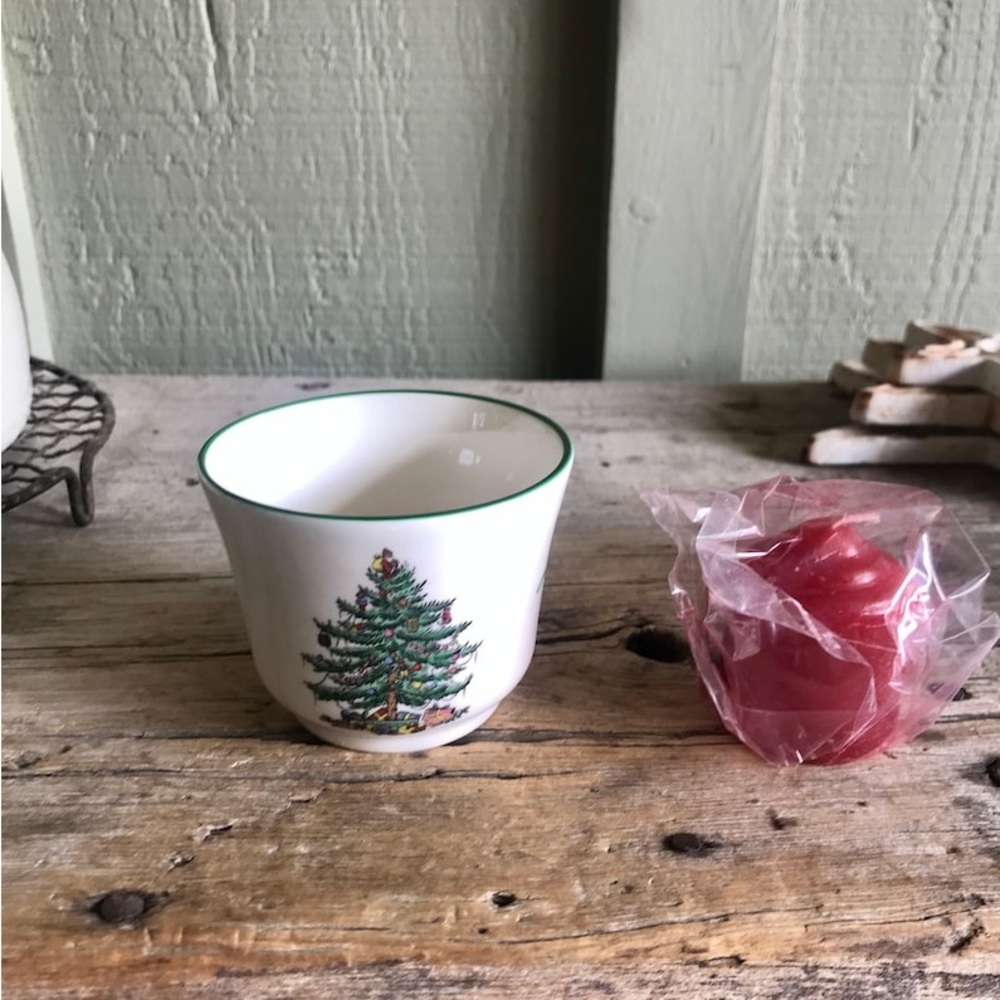 Spode Christmas Votive holders 3